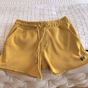 YoungLA Mustard Athletic Shorts
